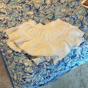 Aerie white skort